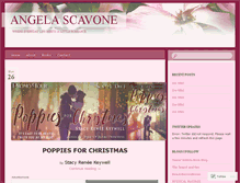 Tablet Screenshot of angelascavone.com